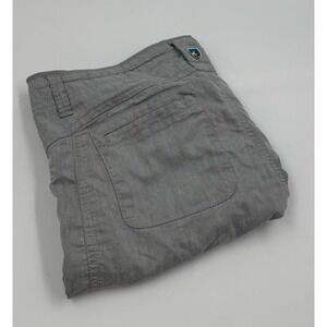 Kuhl Women's 8 Gray Cotton Hiking Shorts‎
